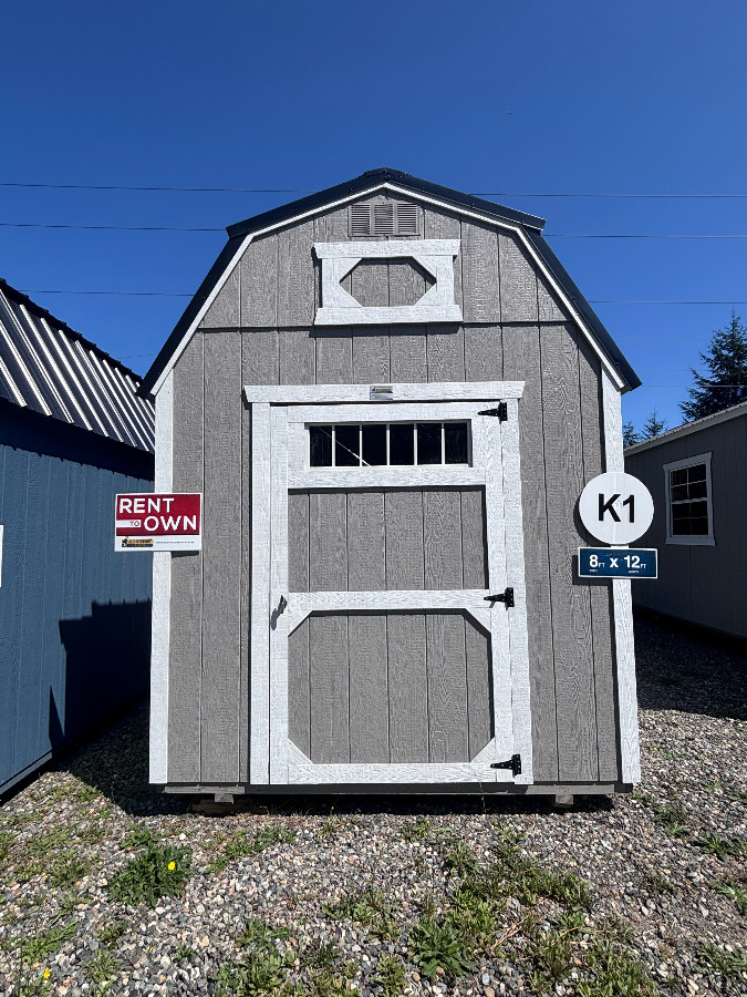 Lofted Barn with single door