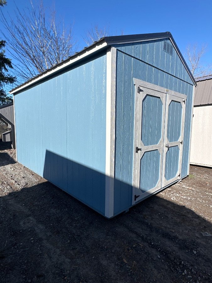 10x16 Utility 8' walls